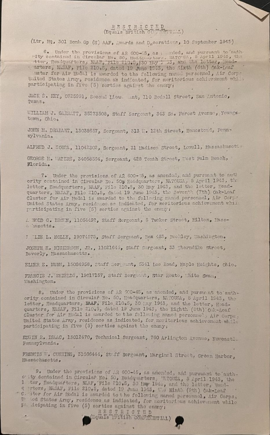 Page 6 of Document, scanned