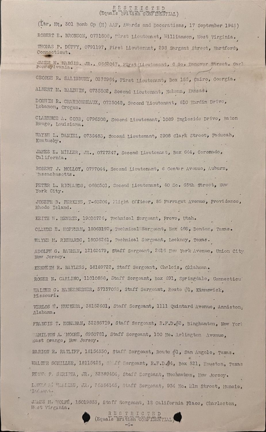Page 4 of Document, scanned