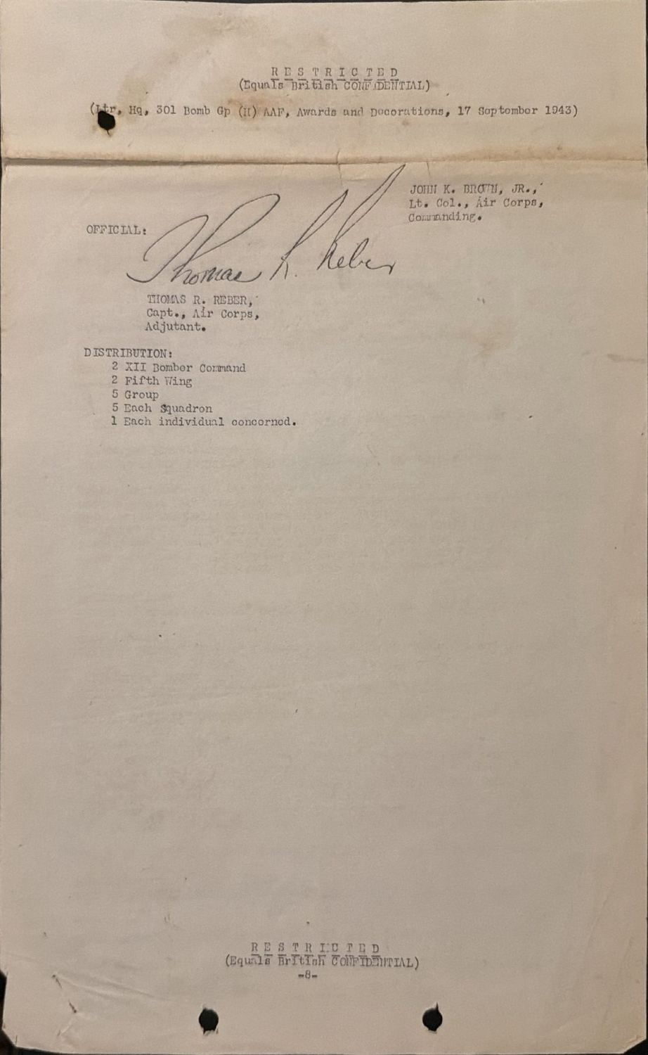 Page 8 of Document, scanned