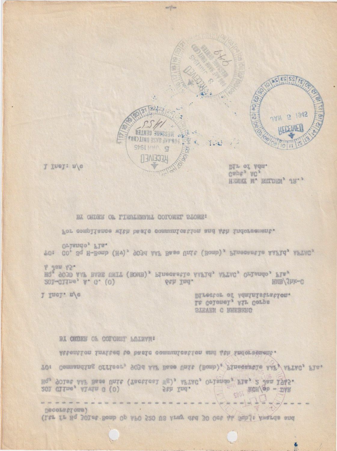 Page 2 of Inventory, scanned